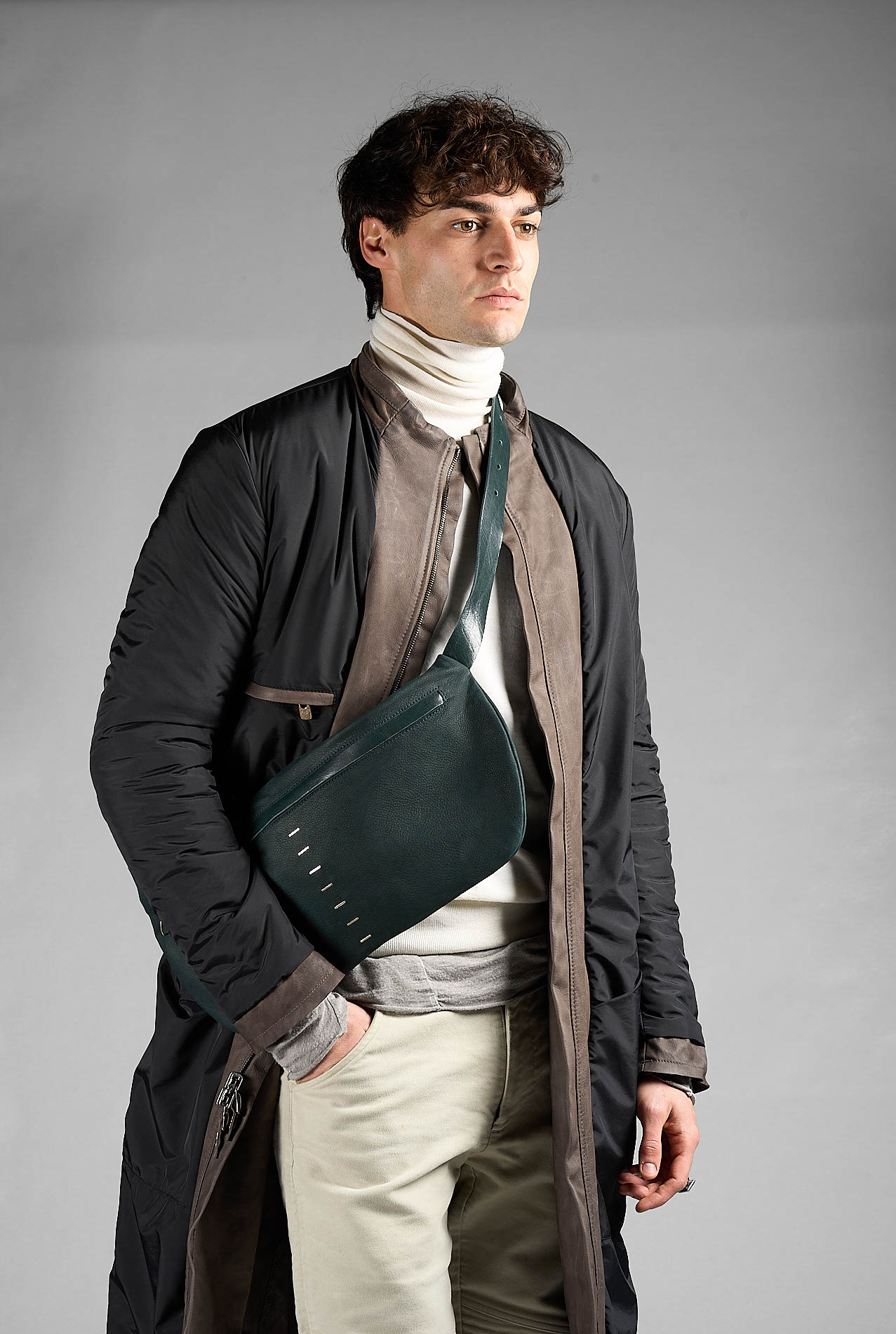 daniele basta leather and silver bags - WEARING